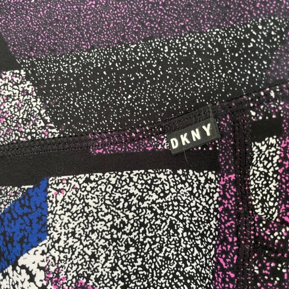 DKNY Sport Multicolor Leggings - Size M - Picture 2 of 3